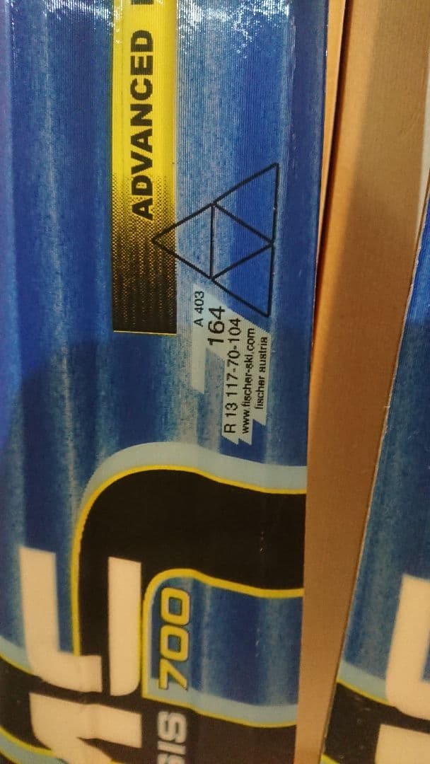 Fischer 164㎝ 調整263～363㎜フィッシャーAMC700スキー板