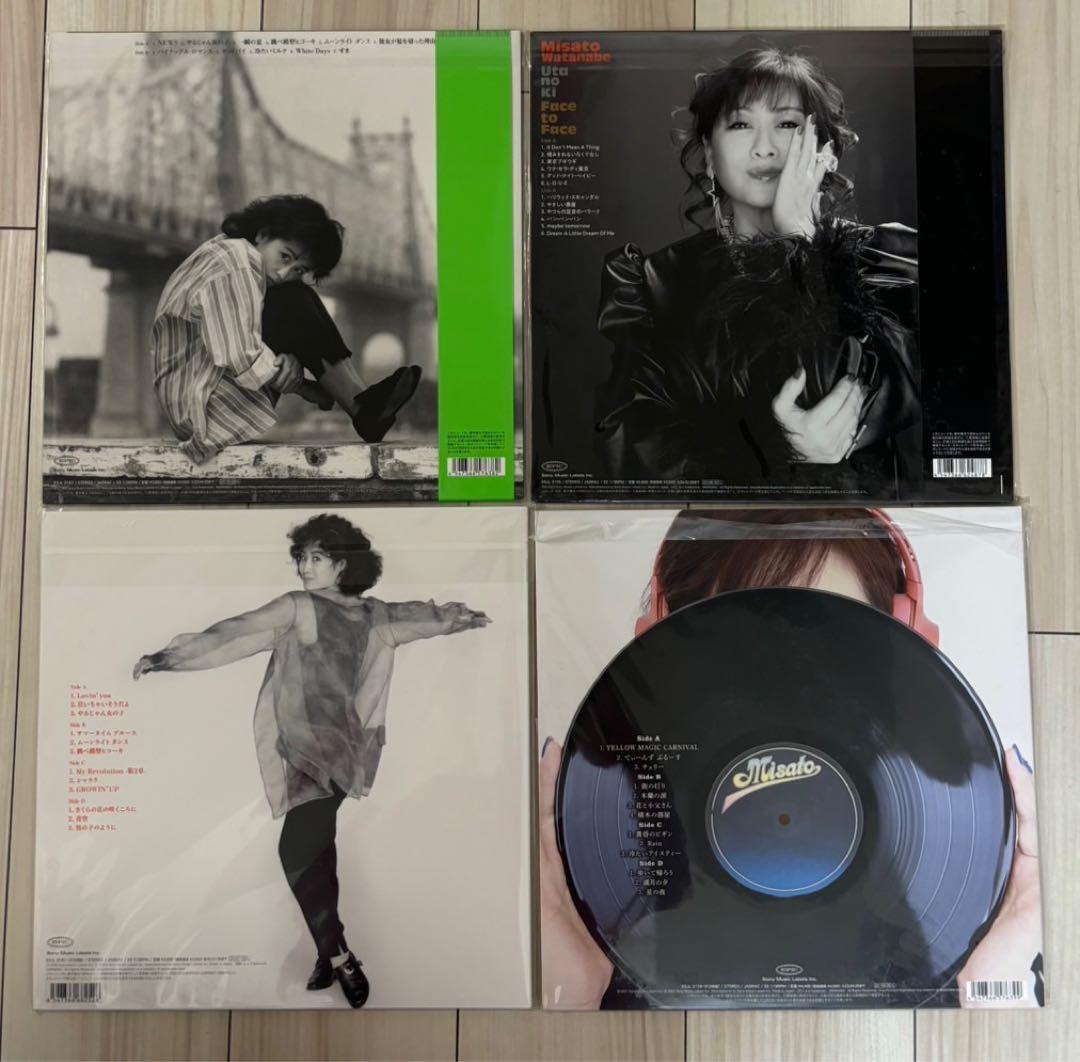 本日限定セール‼️渡辺美里　4点セット　レコード　新品未使用