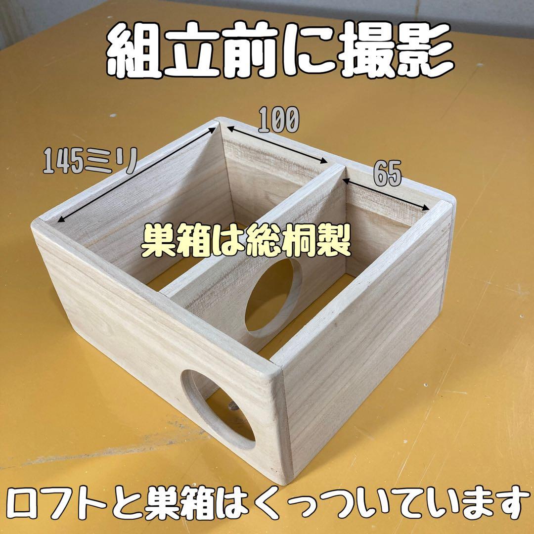 ライファー　ハムスター　ルーミィ60用　ロフト巣箱