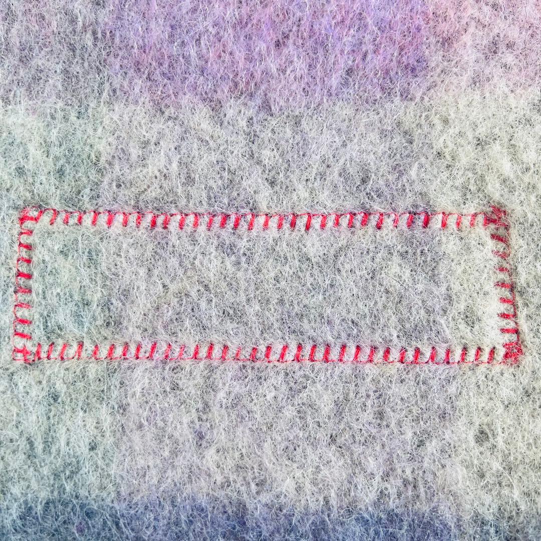 アクネストゥディオズ マフラー CA0084 モヘア混 チェック 正規品