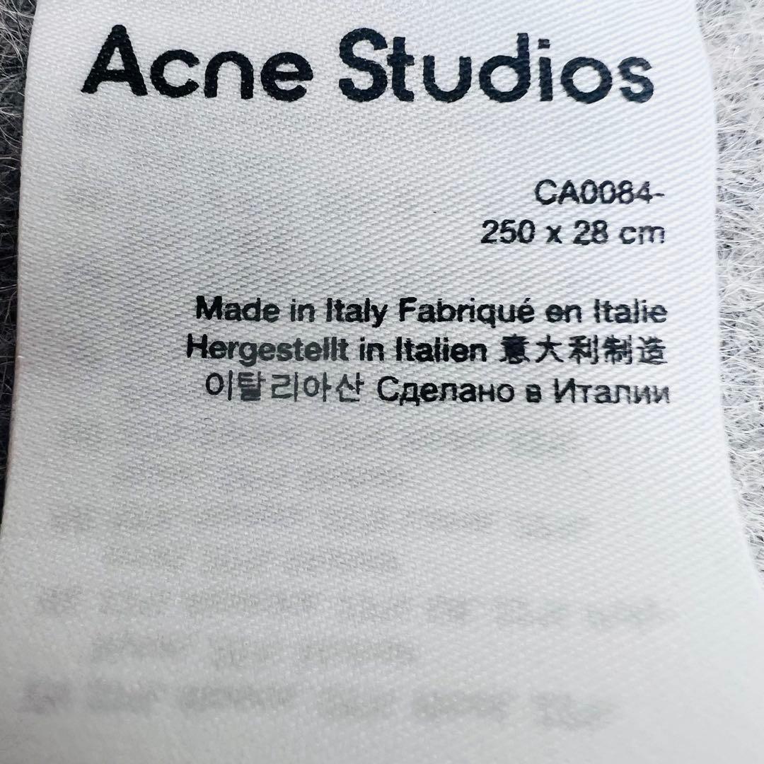 アクネストゥディオズ マフラー CA0084 モヘア混 チェック 正規品