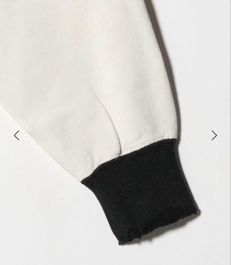 6(ROKU) ダメージ加工 スウェット