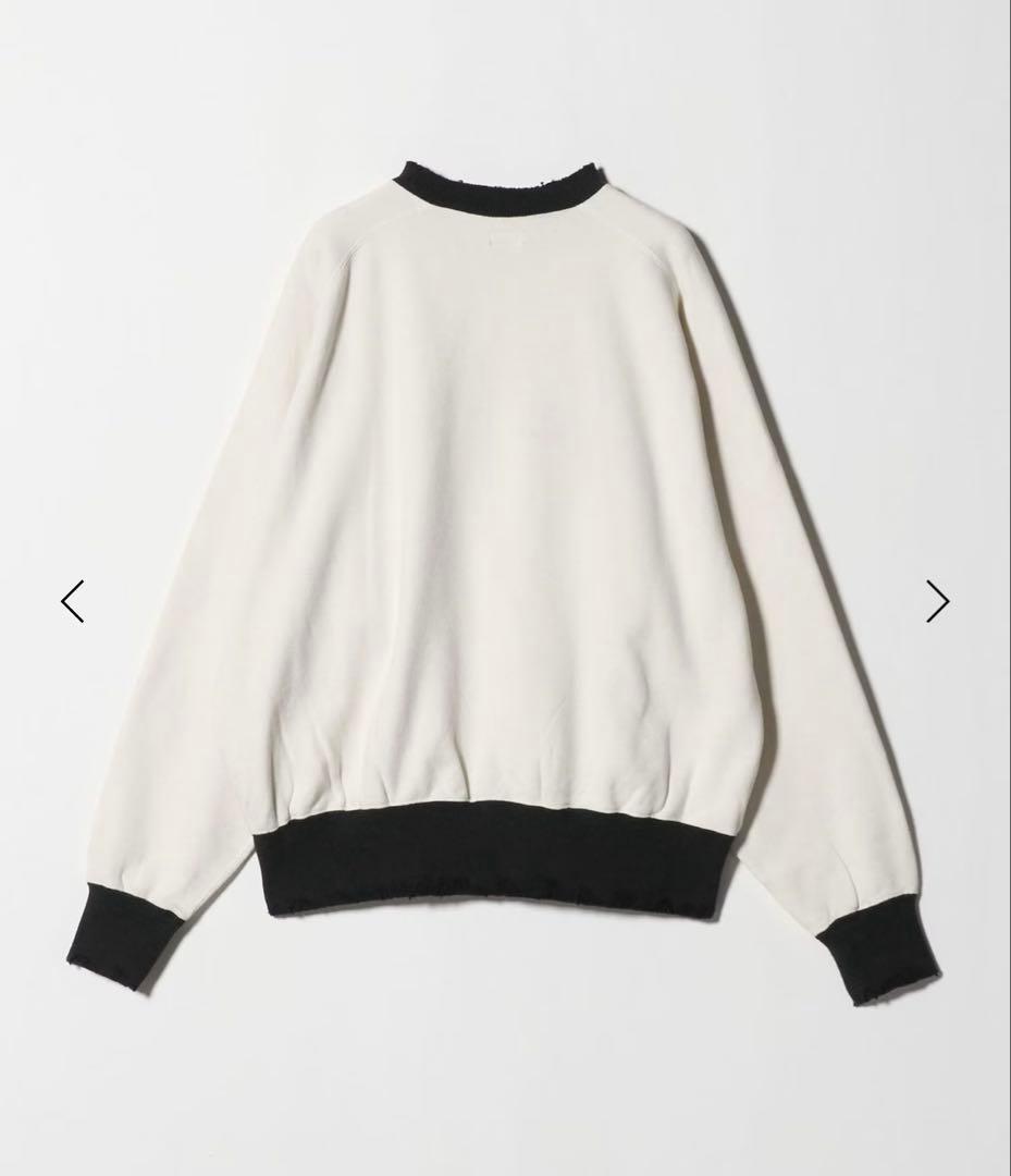 6(ROKU) ダメージ加工 スウェット