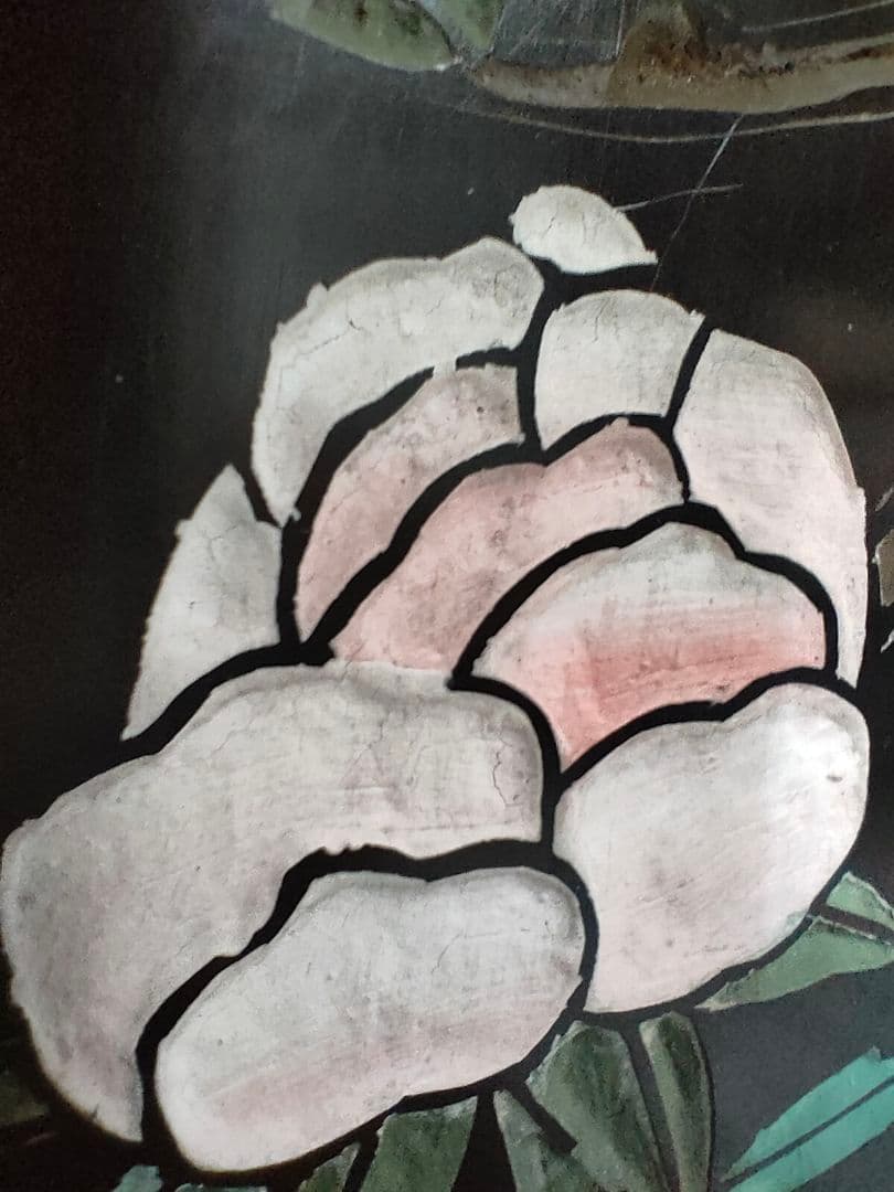 【TI様用】　中国家具 キャビネット 中国古玩 アンティーク家具 花鳥図