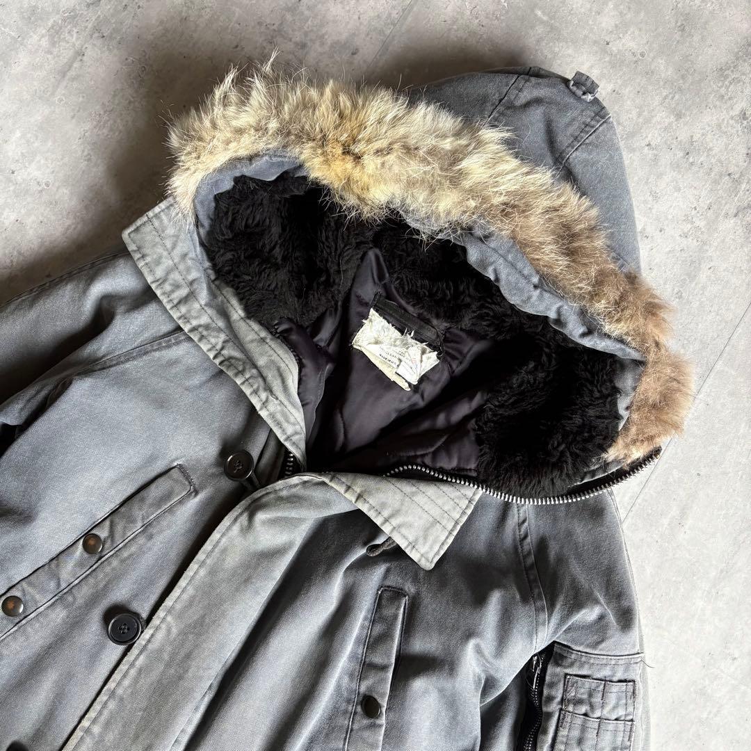 【SPIEWAK】N-3B フライトジャケット　usa製　ファー　y2k お兄系