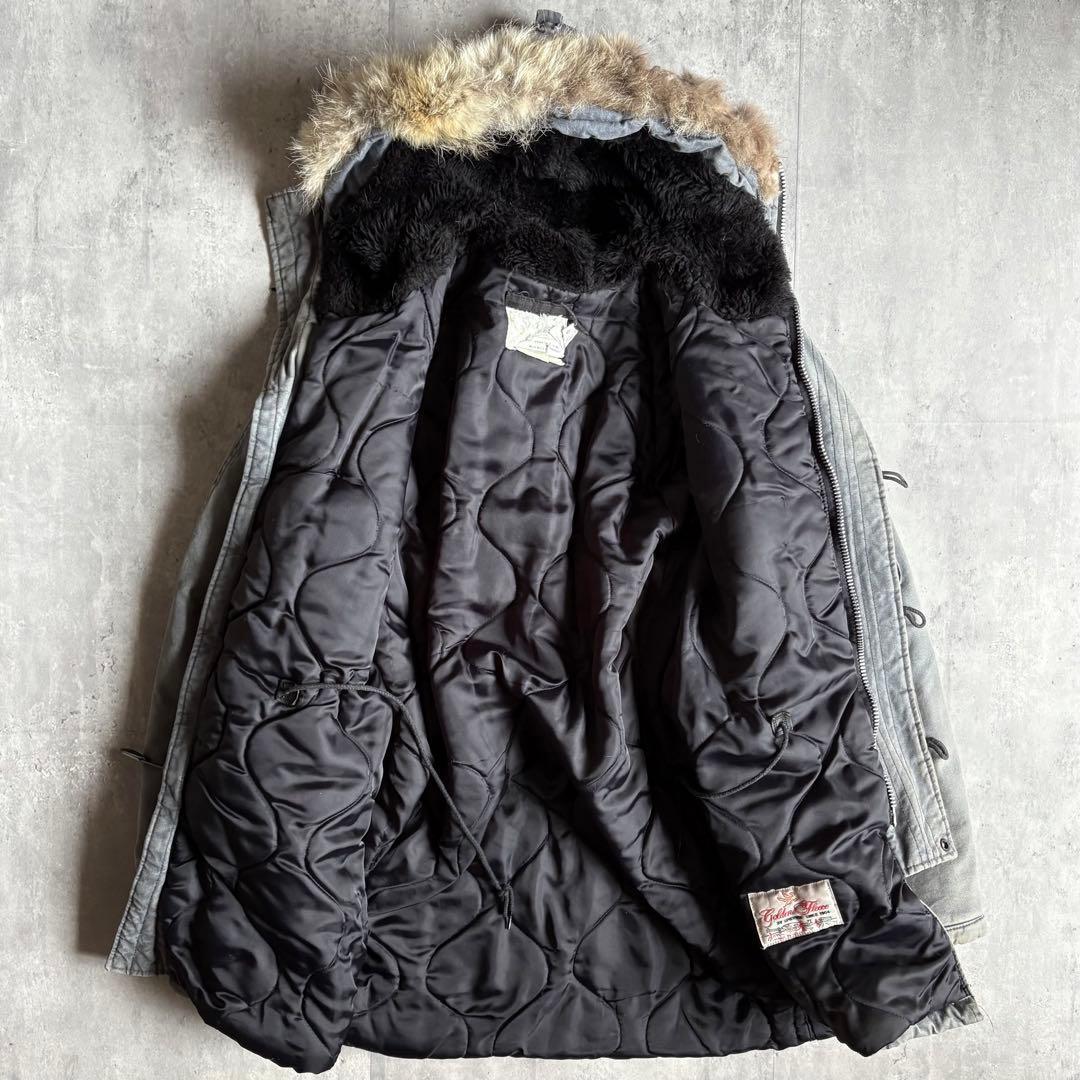 【SPIEWAK】N-3B フライトジャケット　usa製　ファー　y2k お兄系