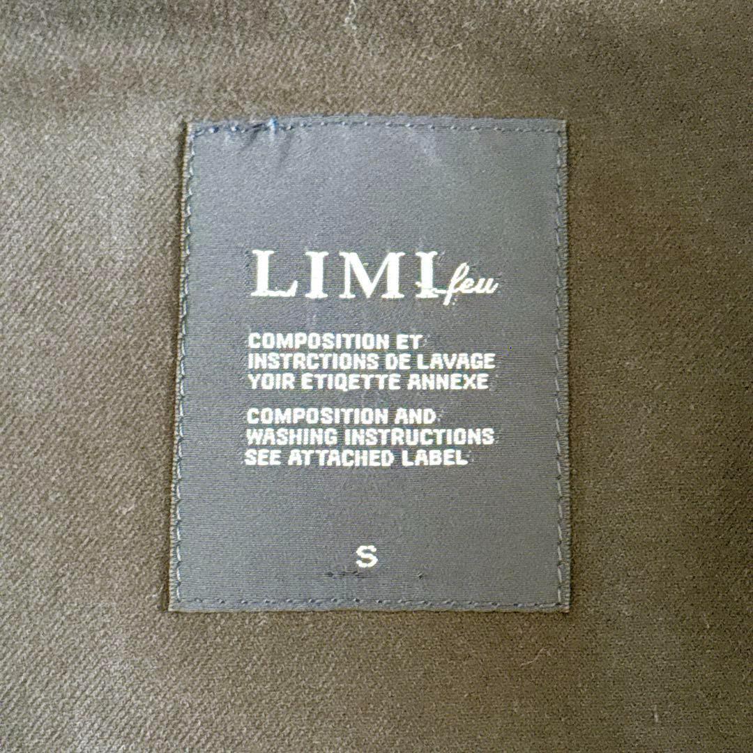 希少デザイン✨LIMI feu 変形シャツジャケット チェックレイヤードデザイン