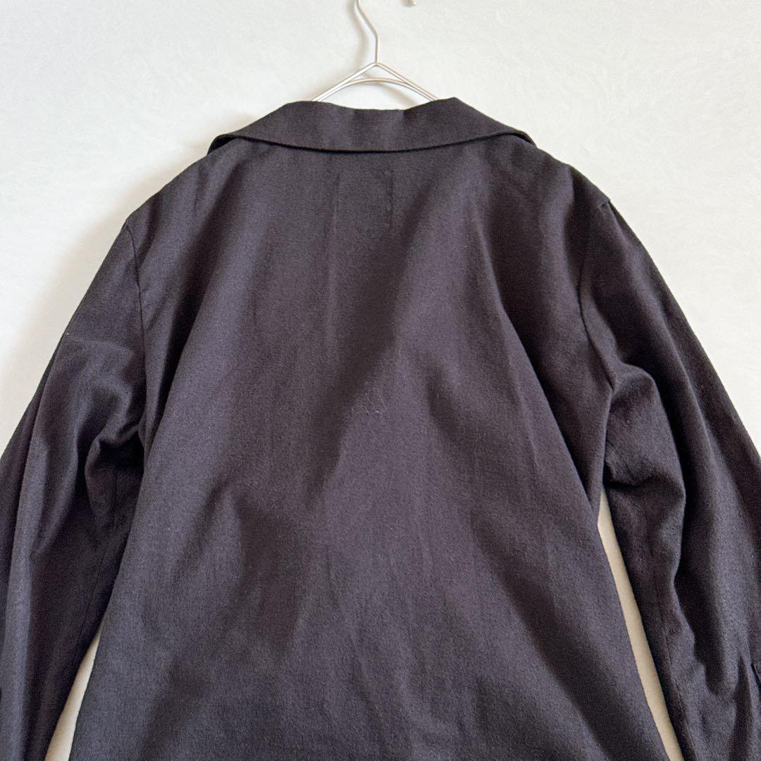 希少デザイン✨LIMI feu 変形シャツジャケット チェックレイヤードデザイン