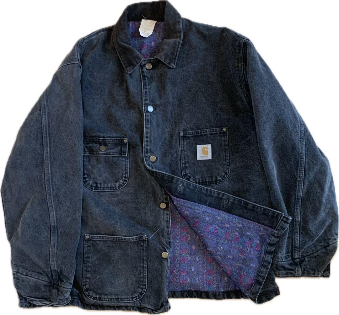 【スペシャル】カーハート SOUTHWEST チョアコート　ブラックデニム