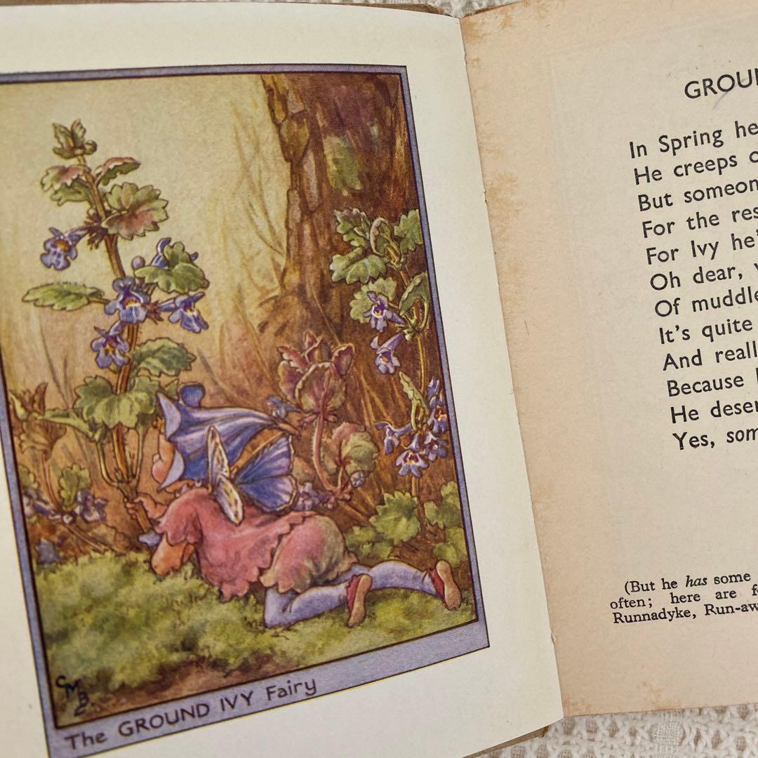 【希少】初版Flower Fairies 道端の花の妖精 洋書 古書