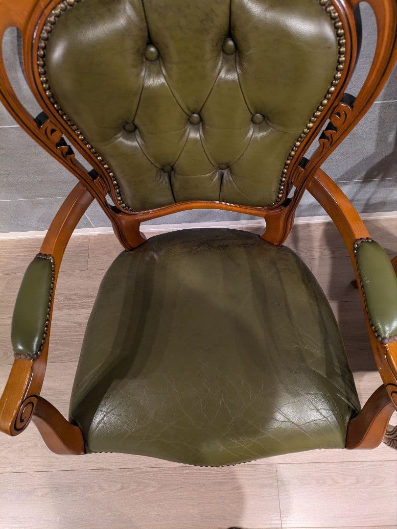 ①イス 2脚セット 梱包・発送たのめる便の関係上2つのページで購入する必要有