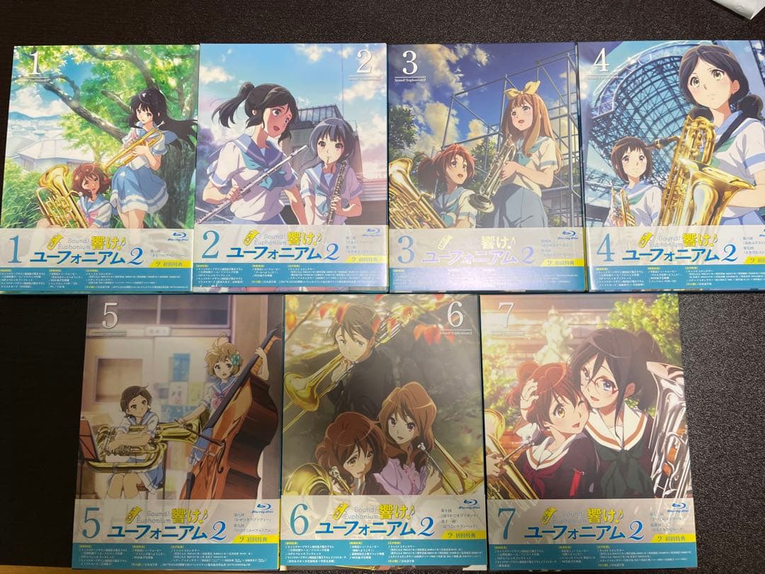 響けユーフォニアム2 BD初回限定盤セット