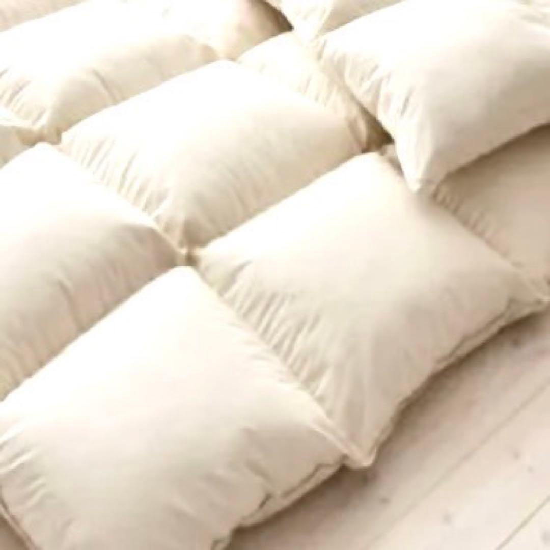 極上美品✨◆ハンガリーホワイトダックダウン◆22万羽毛布団ダブルロング1.5kg