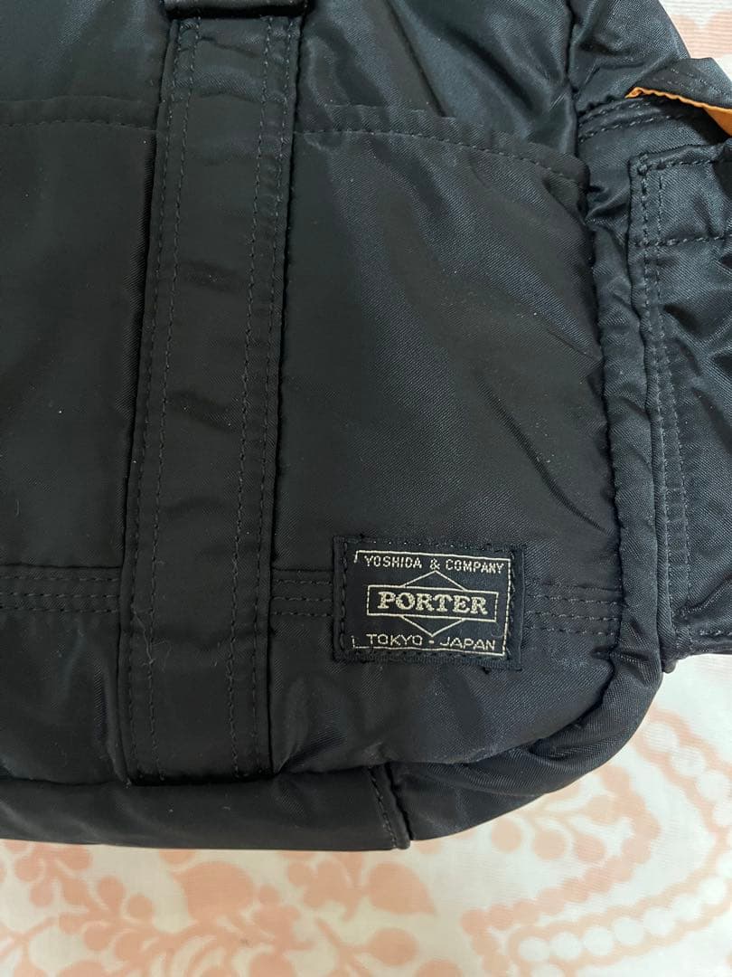 PORTER タンカー ブラック ボストンバッグ