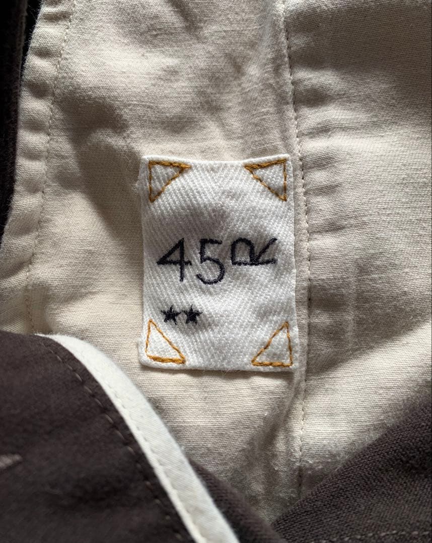 45R ペグトップパンツ