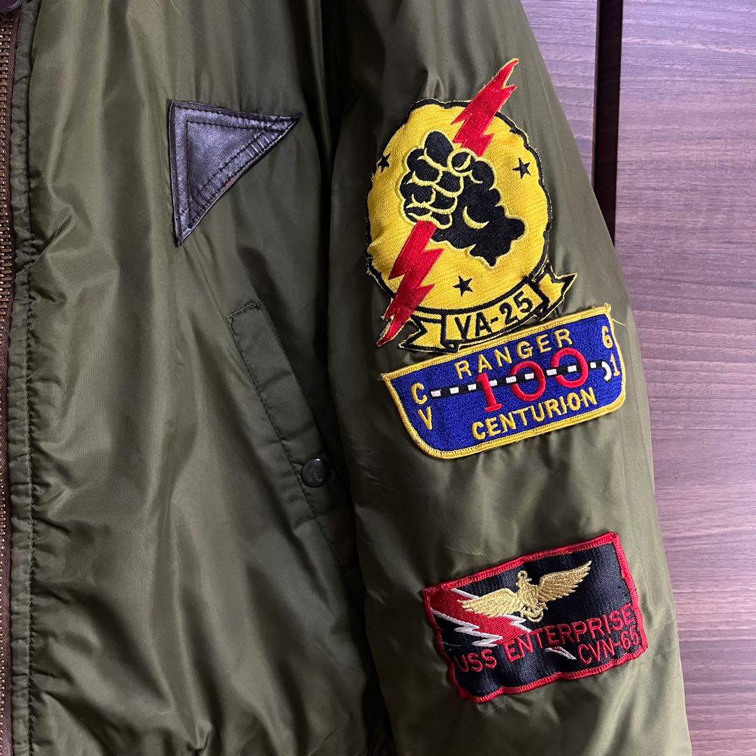 USA製 SPIEWAK B-15 フライトジャケット M相当 スピワック 美品