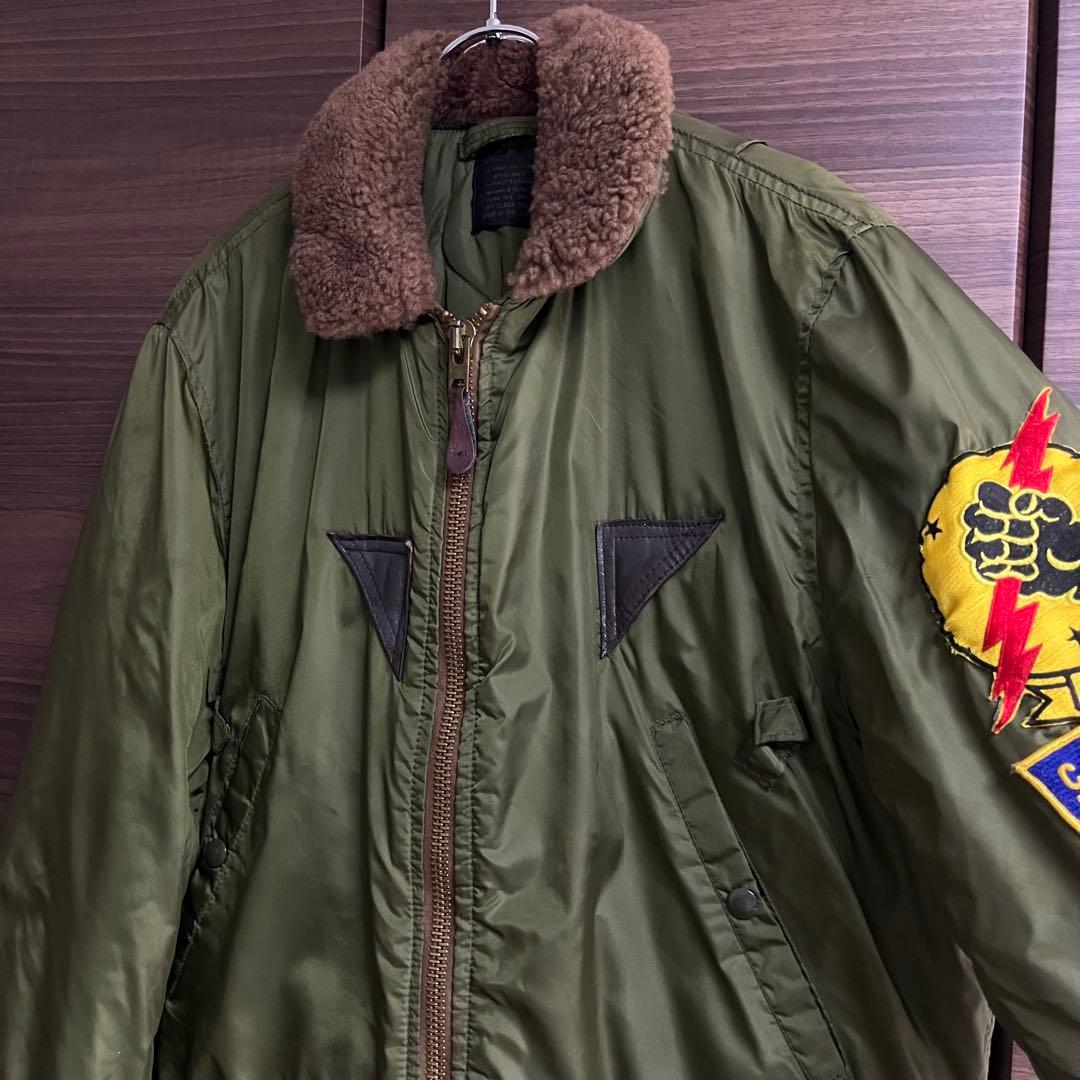 USA製 SPIEWAK B-15 フライトジャケット M相当 スピワック 美品