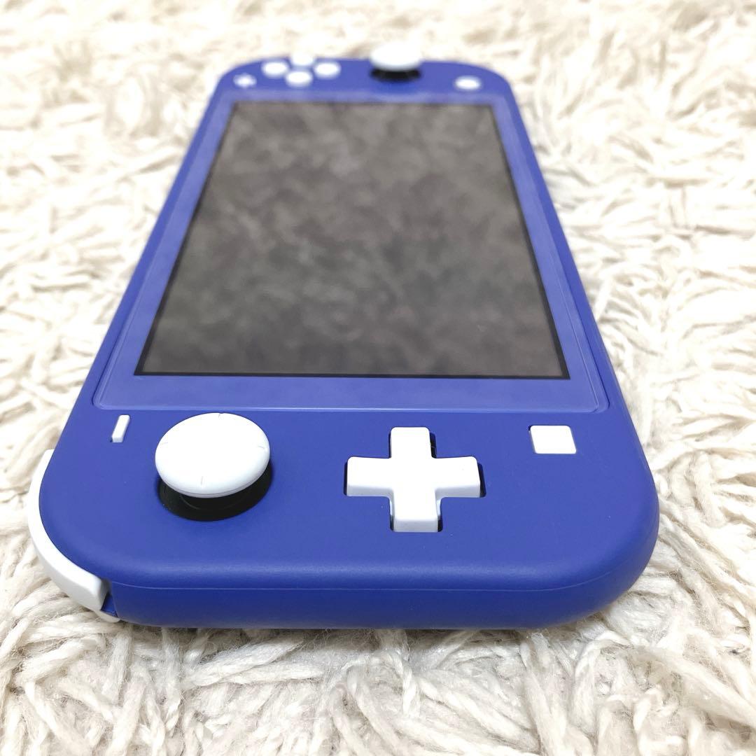 【美品】Nintendo Switch Lite ブルー 充電器付き