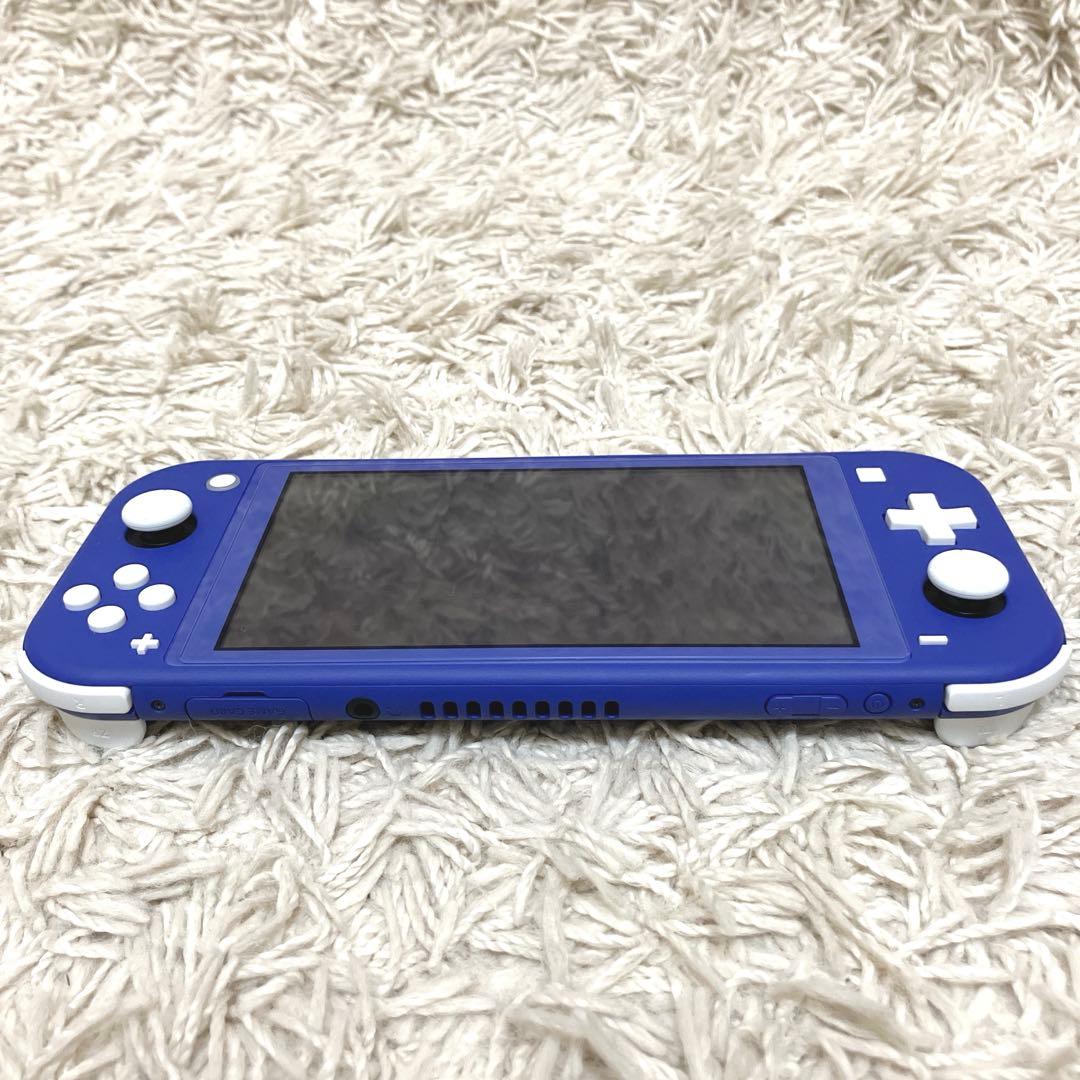 【美品】Nintendo Switch Lite ブルー 充電器付き