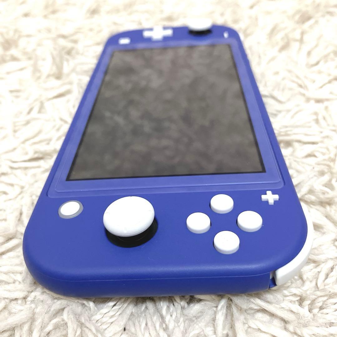 【美品】Nintendo Switch Lite ブルー 充電器付き
