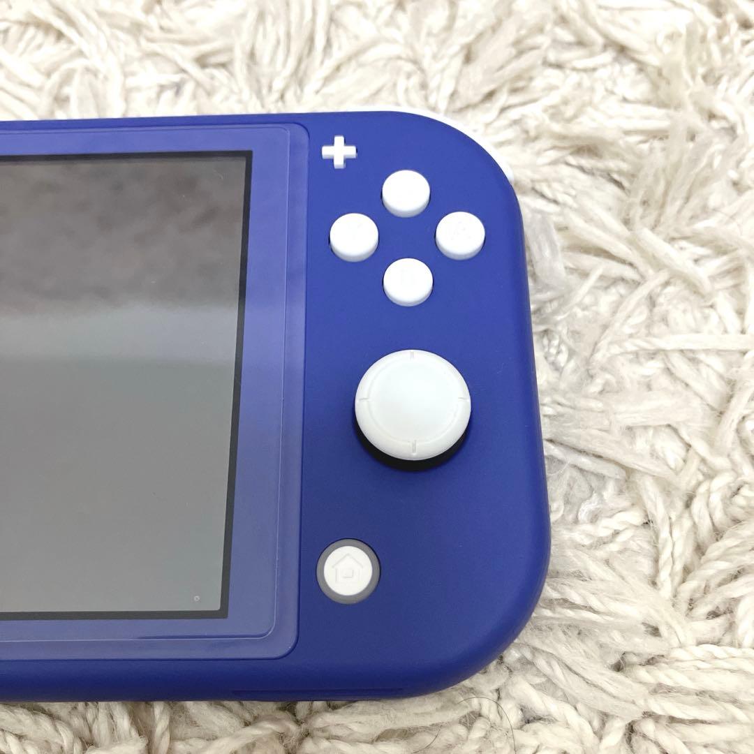 【美品】Nintendo Switch Lite ブルー 充電器付き