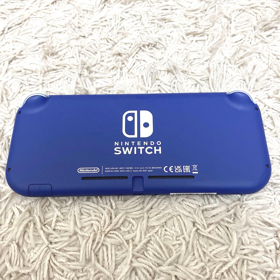 【美品】Nintendo Switch Lite ブルー 充電器付き