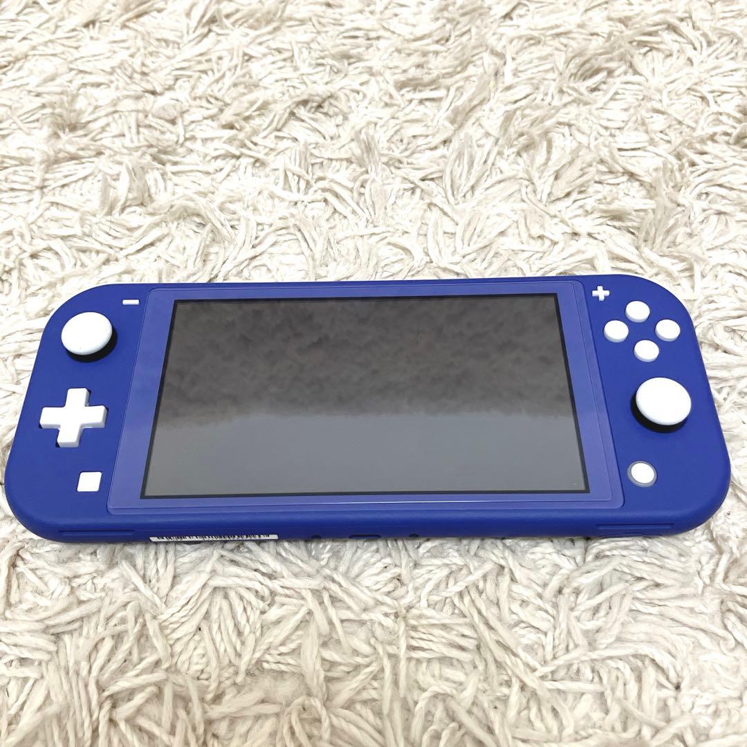 【美品】Nintendo Switch Lite ブルー 充電器付き