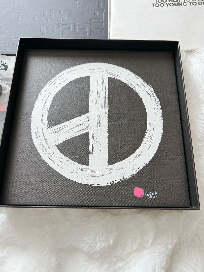 ジヨン直筆ナンバリング　G-DRAGON COUP D'ETAT 限定版レコード