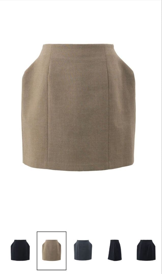 cygne シーニュ　ミニスカート Katy　モカ　MOCA サイズ0