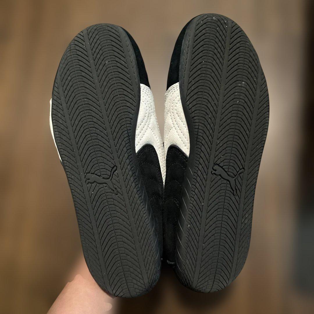 Puma スピードキャット ローカットスニーカー 黒/白