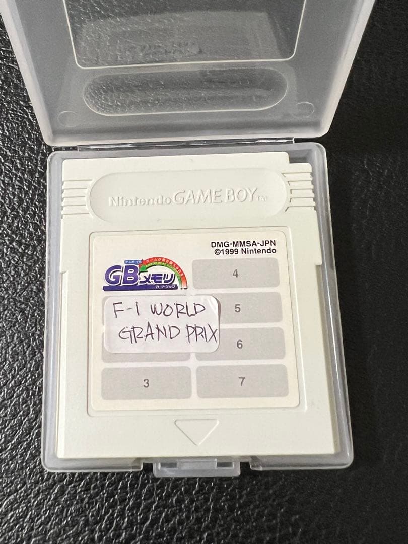 F1ワールドグランプリ GBメモリカートリッジ