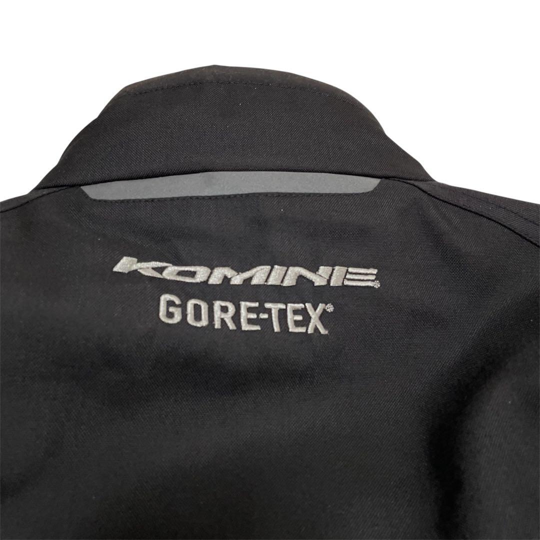 美品✨コミネ 防水ライディングジャケット 黒 ゴアテックス ウィンタージャケット