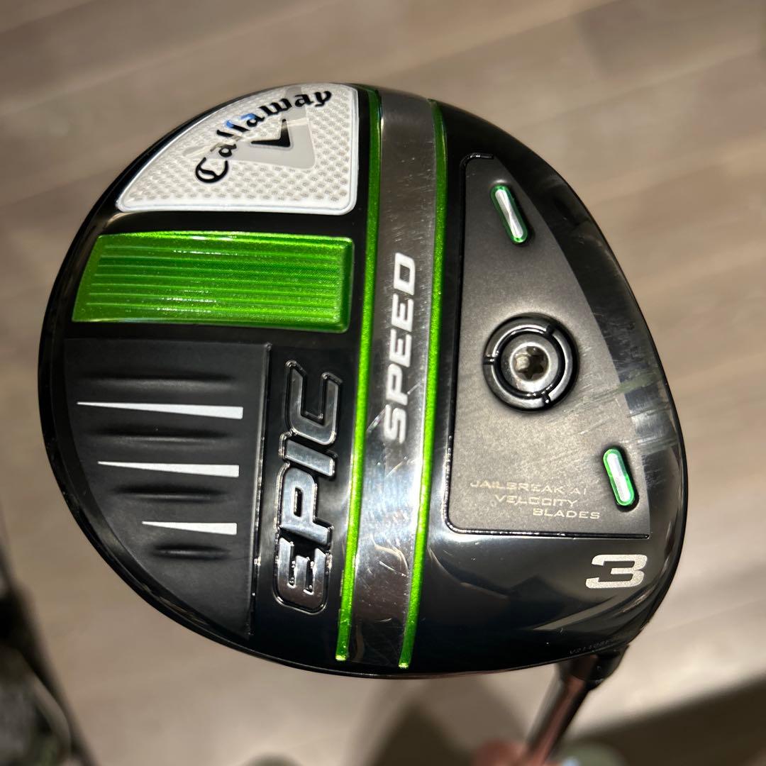 Callaway Epic Speed 3番フェアウェイウッド
