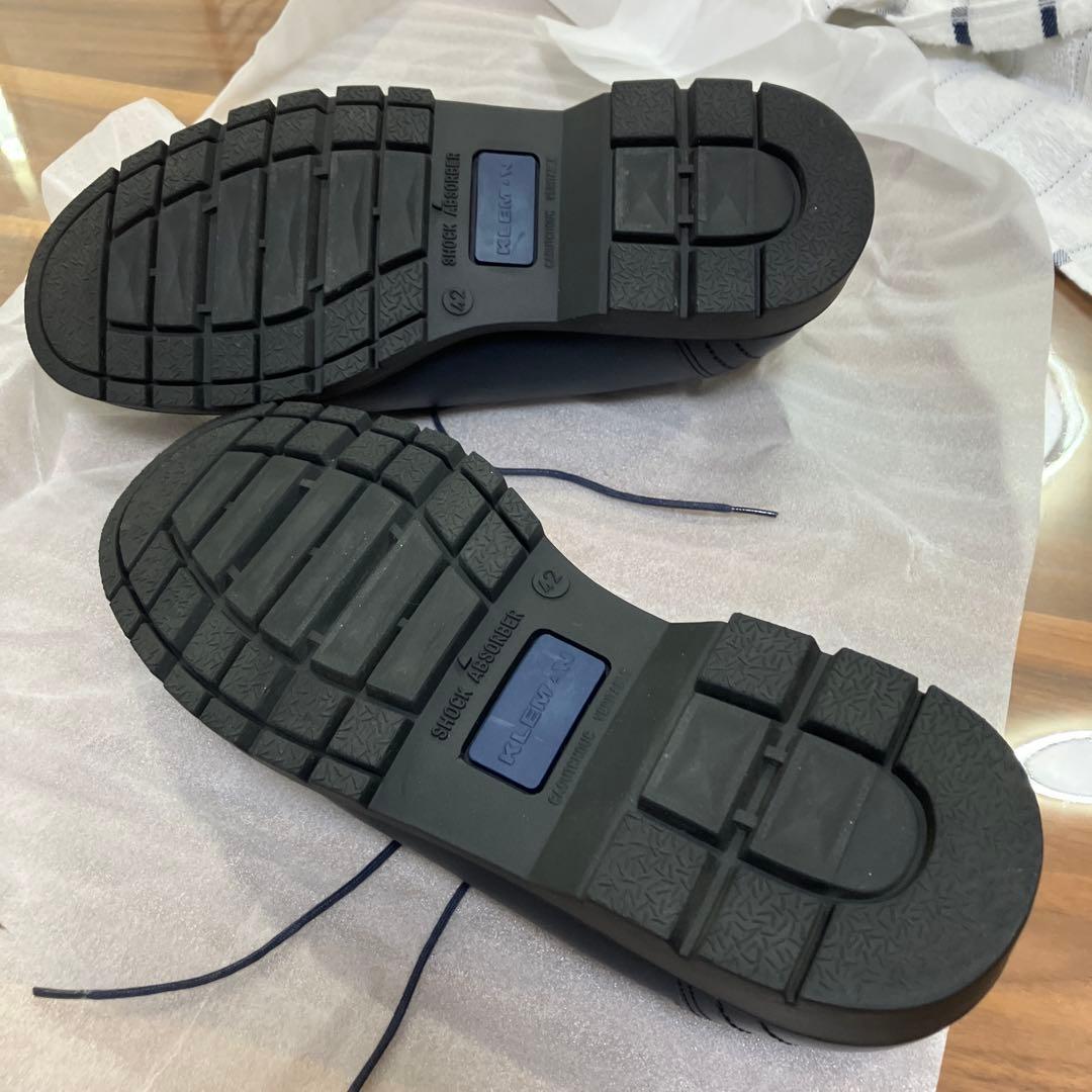 j*z様 KLEMAN ネイビー モカシン