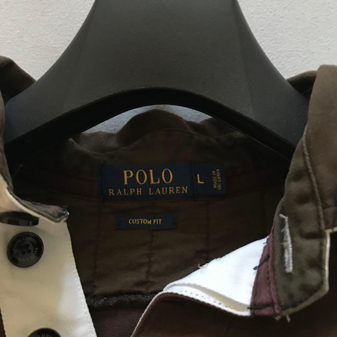 POLO Ralph Lauren ビッグポニー USA 長袖 ラガーシャツ