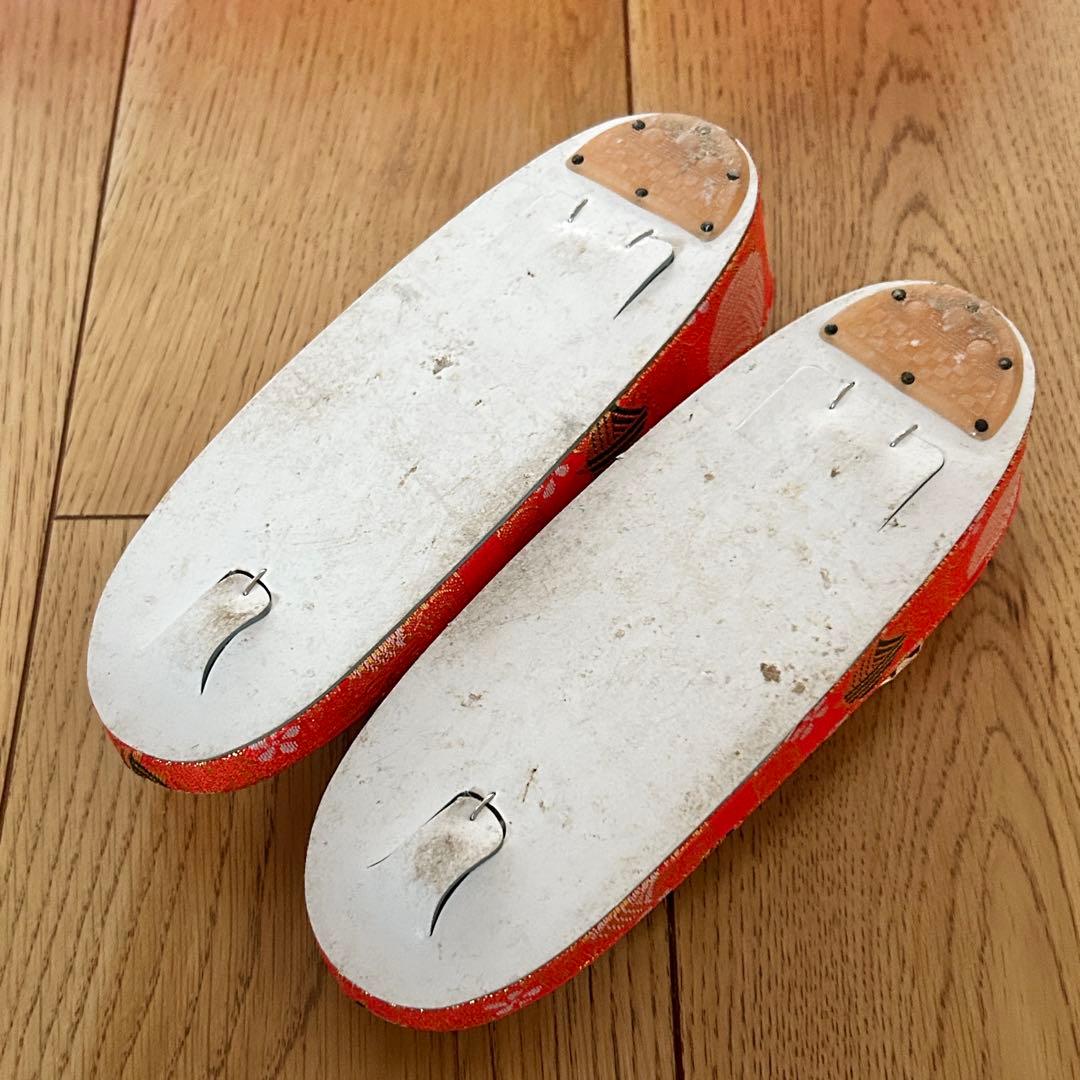 正絹　七五三 女の子7歳着物・帯セット　白　レトロ　アンティーク　日本製