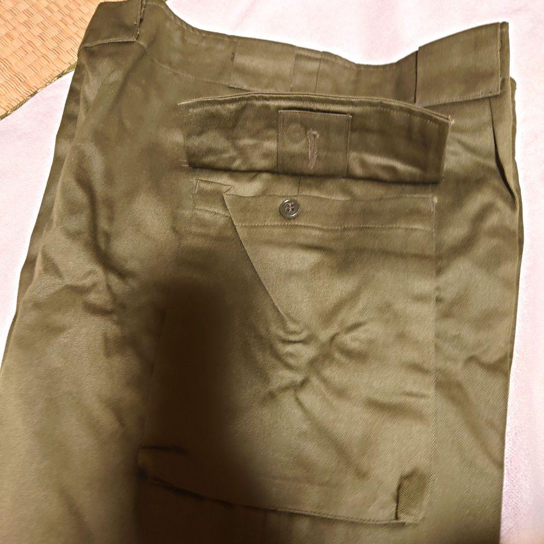 極美品・希少★陸上自衛隊 65式作業服 官給品 1982年製　ミリタリー