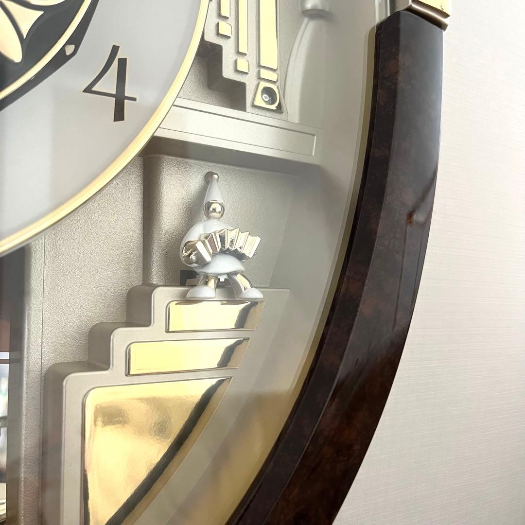 SEIKO メロディ壁掛け時計30曲　からくり時計　動作確認済み　電波時計