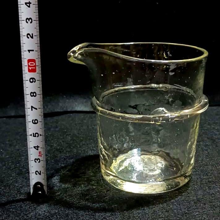 横山秀樹 小谷眞三 手吹きガラス 酒器 片口