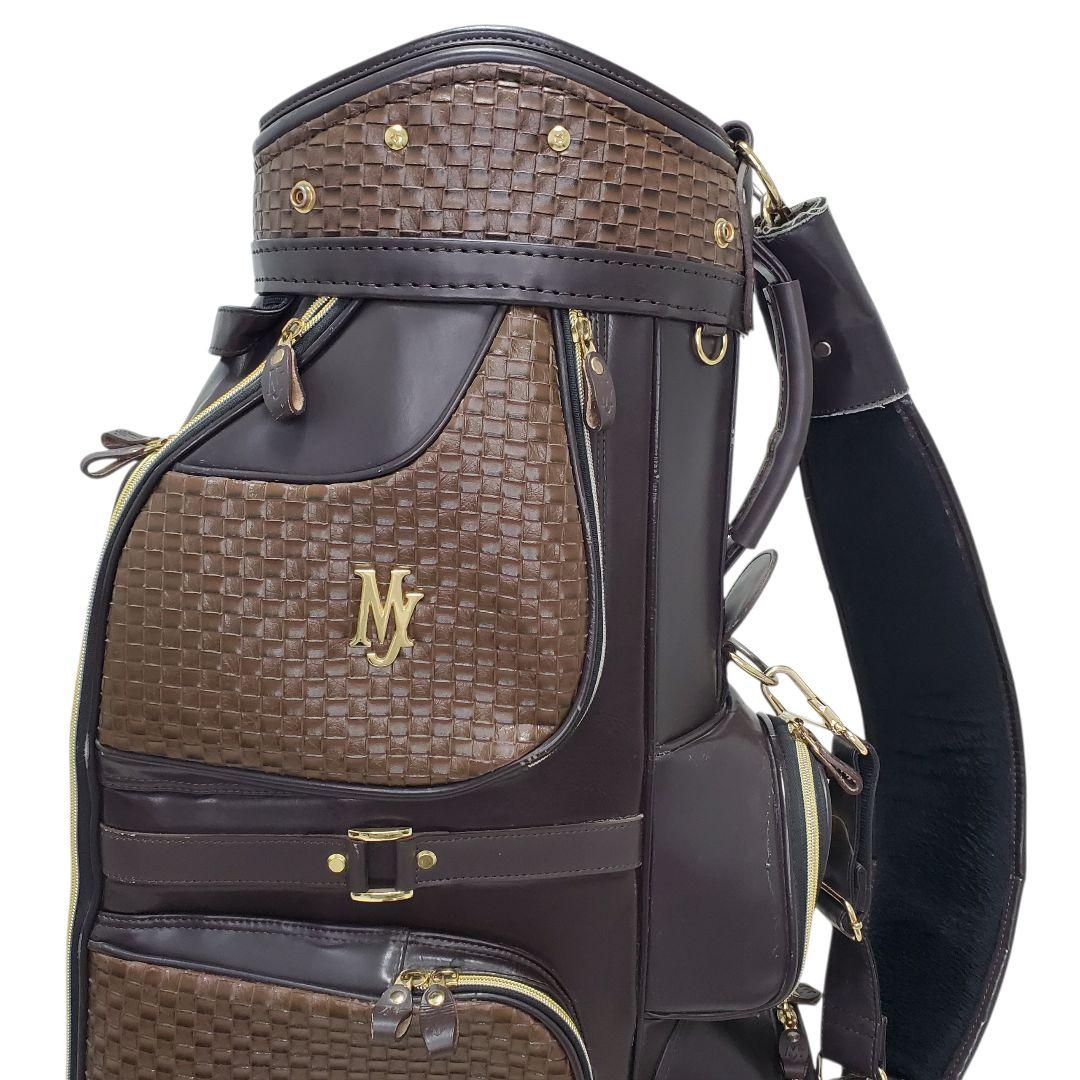 希少 MAJESTY キャディバッグ レザー