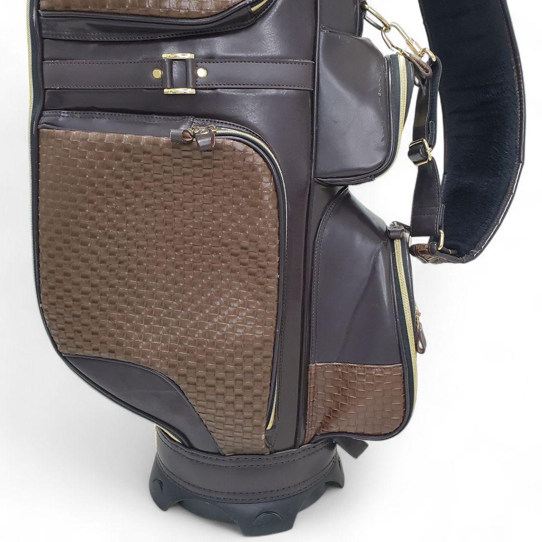 希少 MAJESTY キャディバッグ レザー