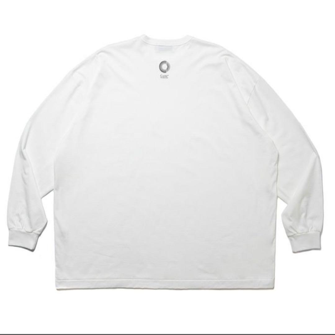 COOTIE ロンT 白　CTE-24A302 Sサイズ
