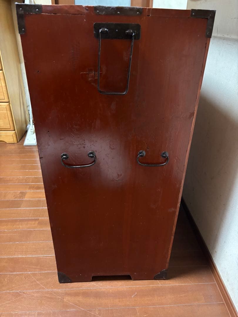 【大幅値引可能】【飛騨家具】和箪笥 かんぬき付き 古家具 アンティーク レトロ