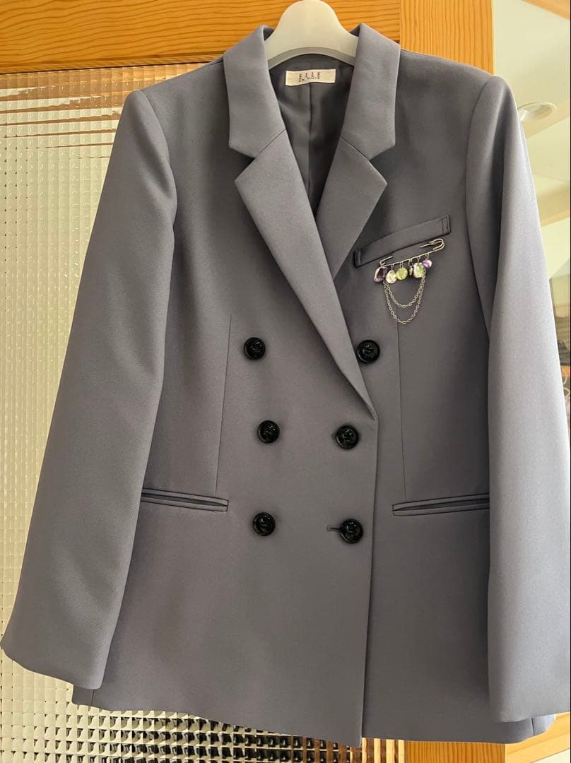 ELLE EN NOIRエルアンノワール　卒業式　卒服　パンツスーツ　160