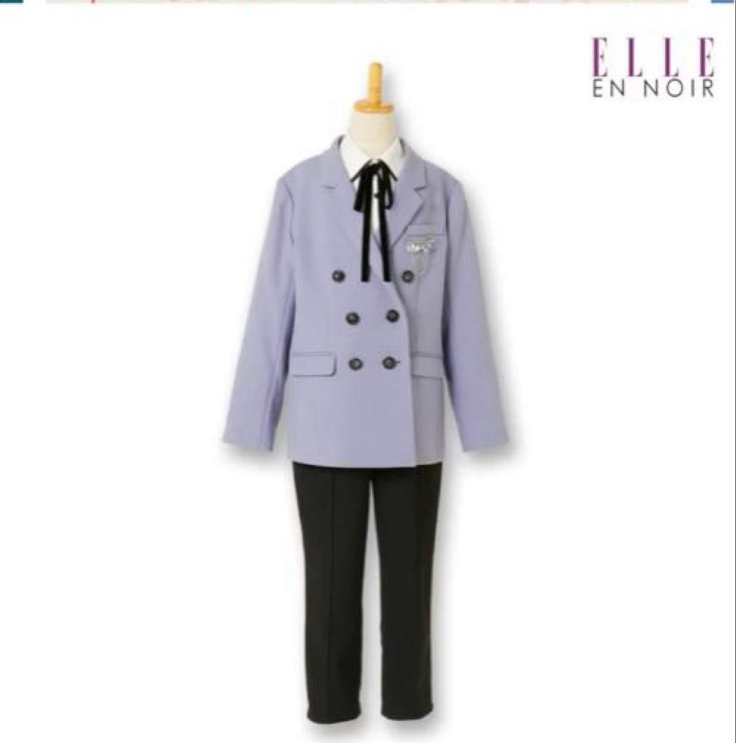 ELLE EN NOIRエルアンノワール　卒業式　卒服　パンツスーツ　160