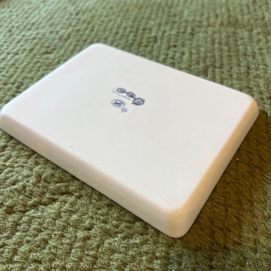 HERMES　エルメス　シェーヌダンクル　スクエアプレート