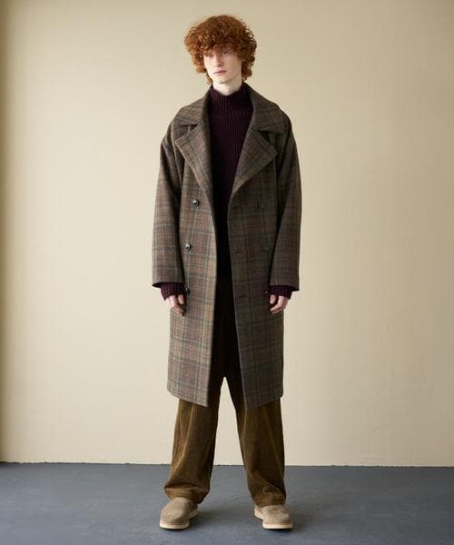 ジャケット・アウター TROVE ''RUUTUKA LONG COAT''