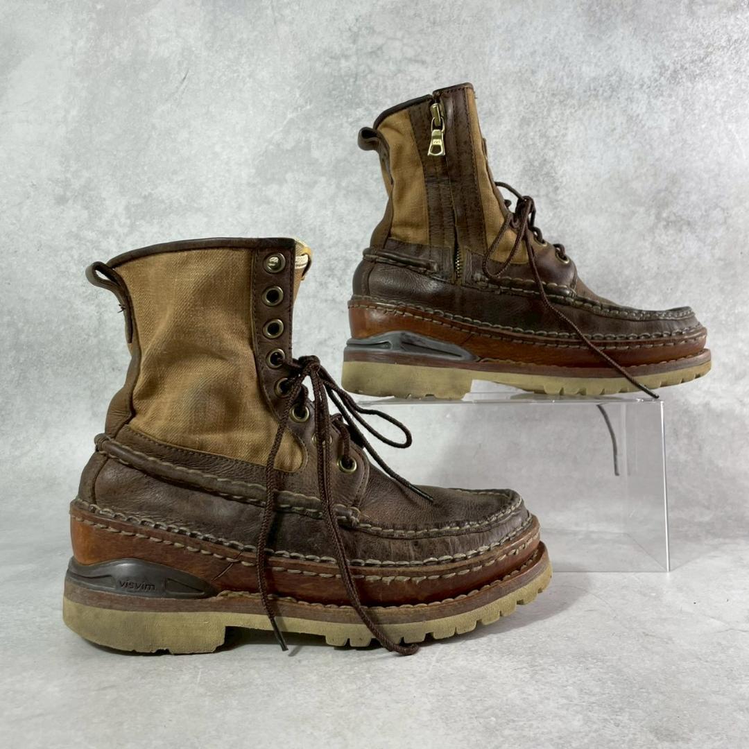 希少　visvim　GRIZZLY BOOTS　グリズリーブーツ　茶色　US8
