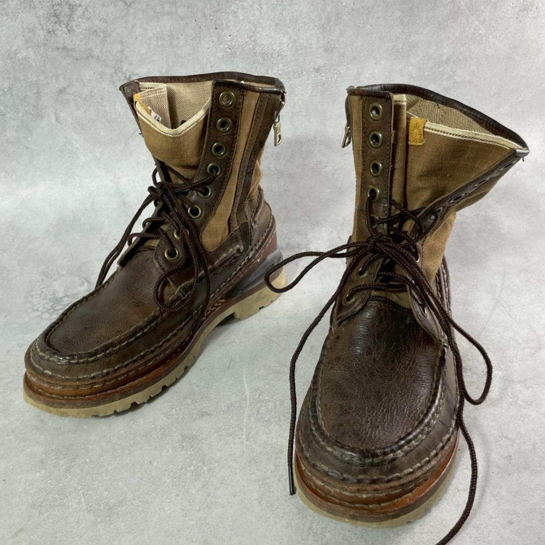 希少　visvim　GRIZZLY BOOTS　グリズリーブーツ　茶色　US8