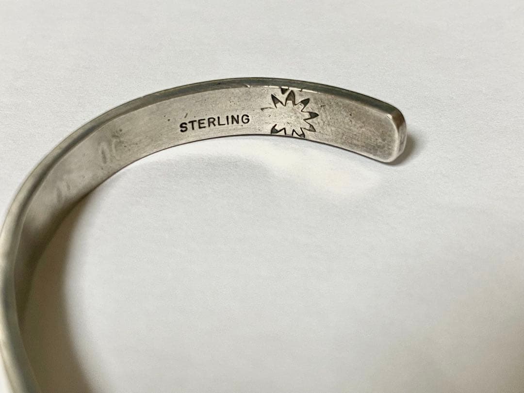 HOPI ホピ族　シルバーバングル